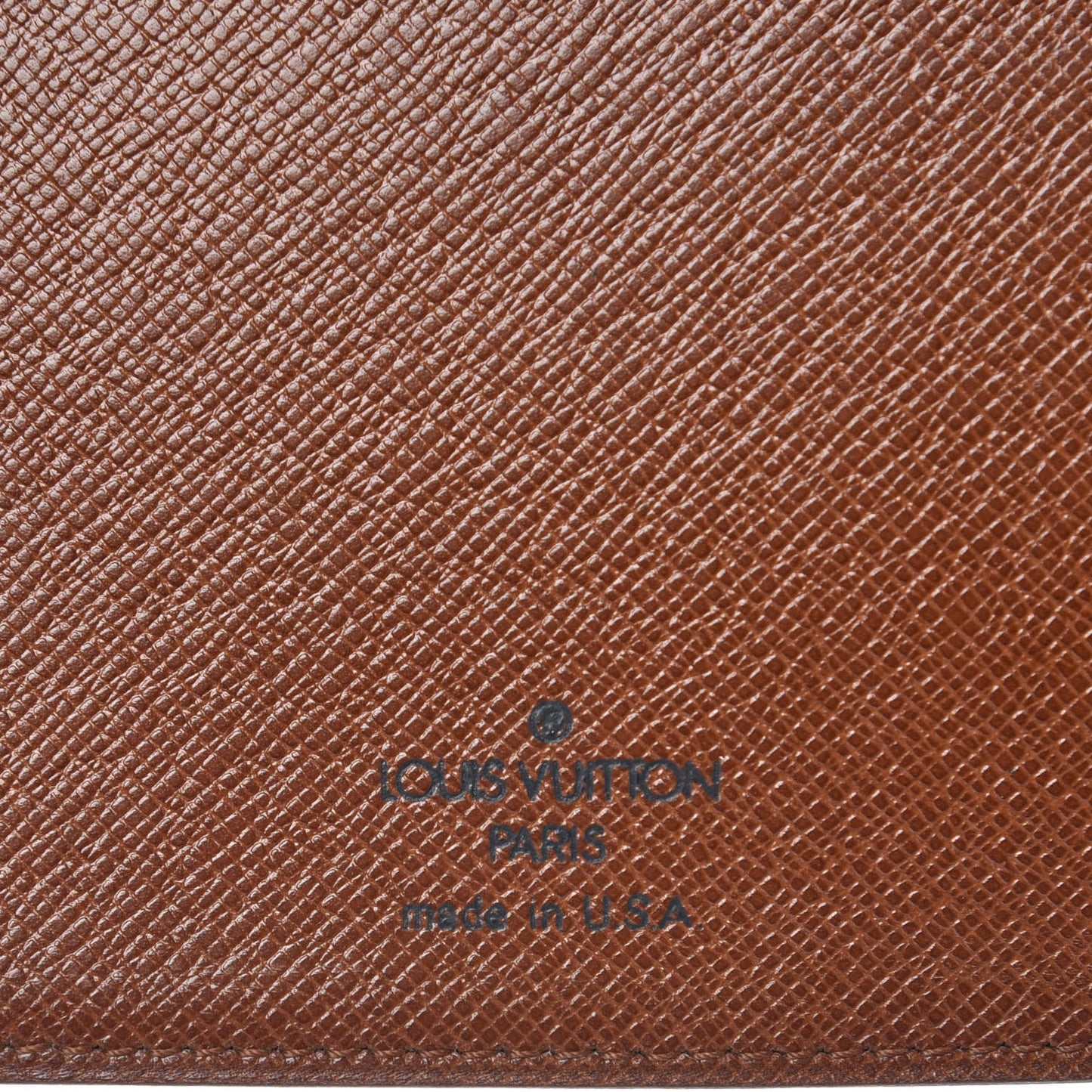 Monogram Agenda Cover