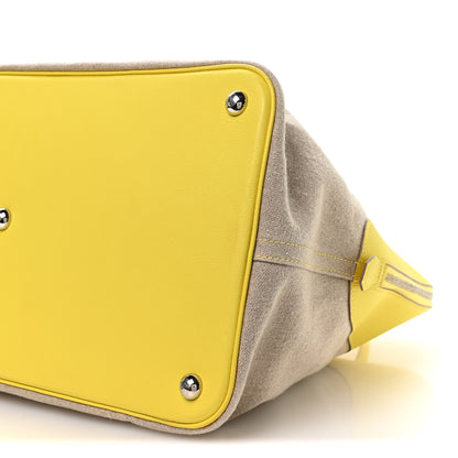 Hermes Toile De Camp Evercolor Bolide 45 Ficelle Lime 9 of 9