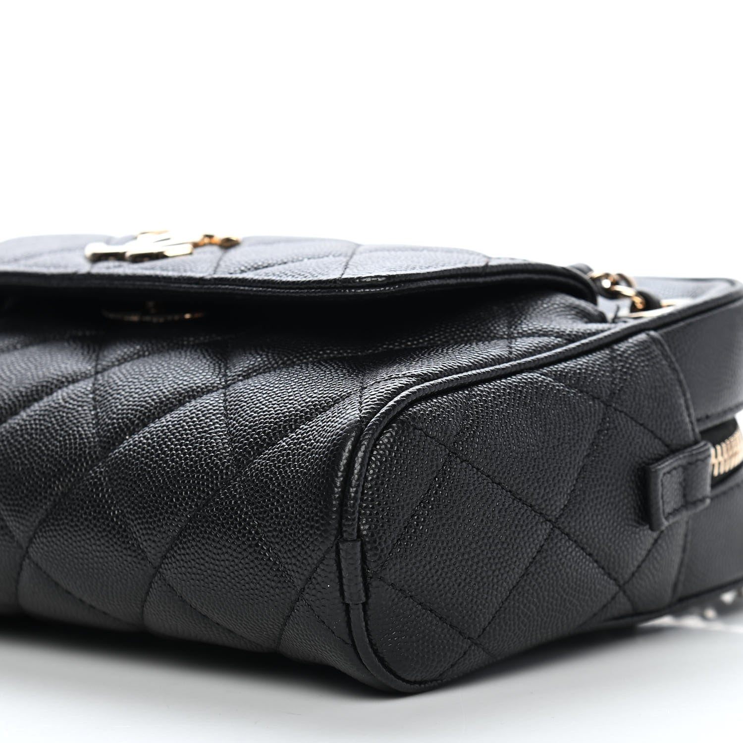 Chanel Caviar Quilted Small In & Out Camera Case Black 9 of 9