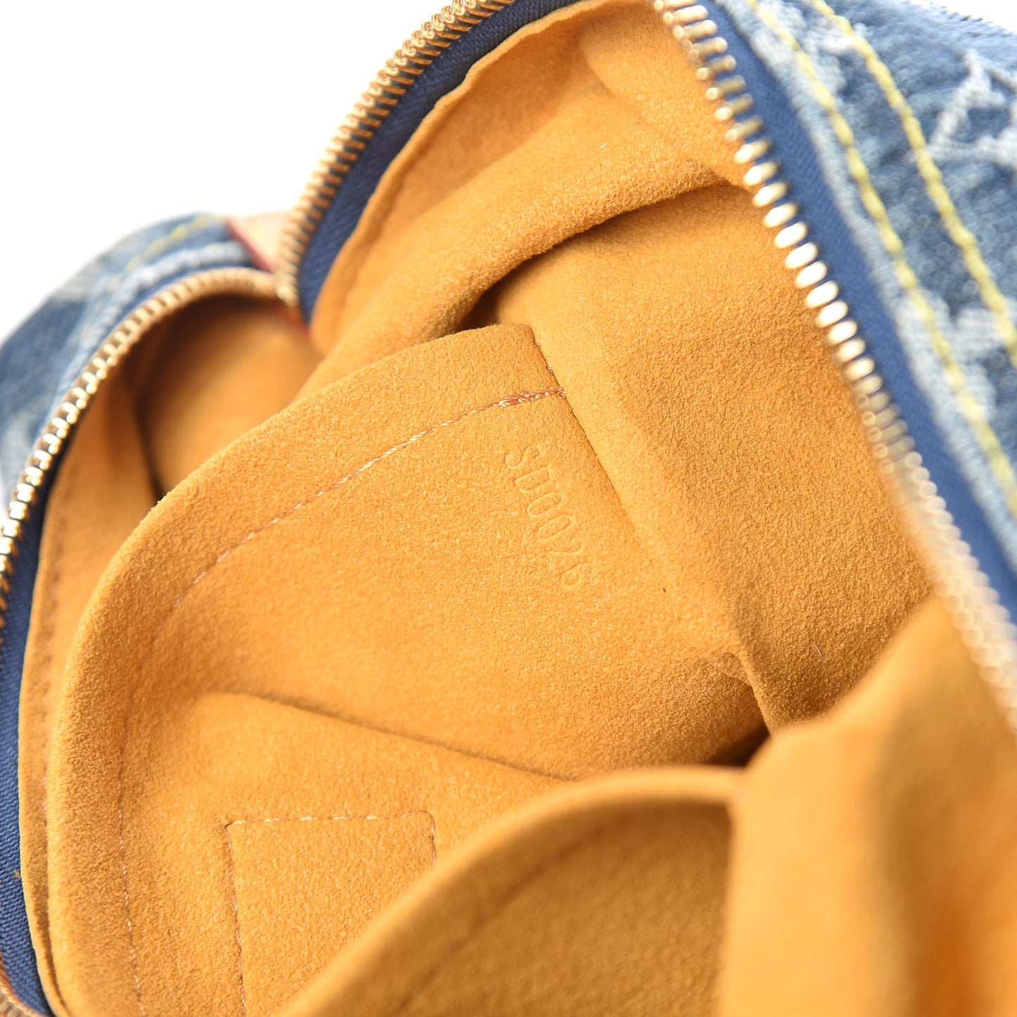 Monogram Denim Baggy PM Blue