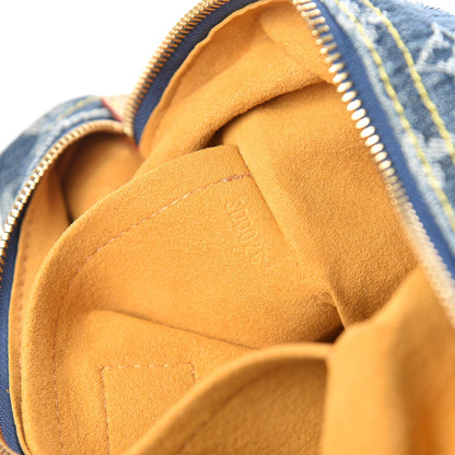 Louis Vuitton Monogram Denim Baggy PM Blue 7 of 9
