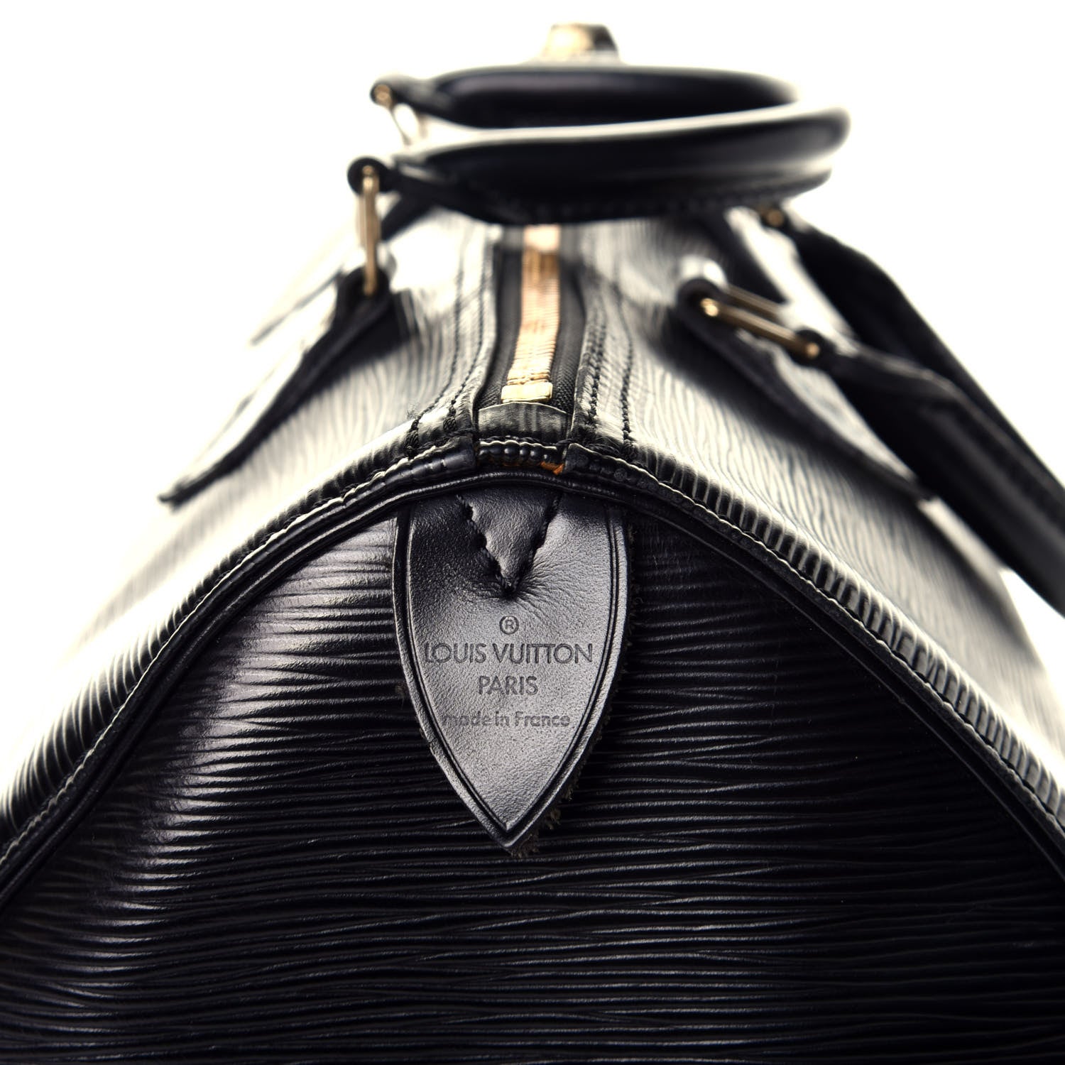 Louis Vuitton Epi Speedy 40 Black 10 of 17