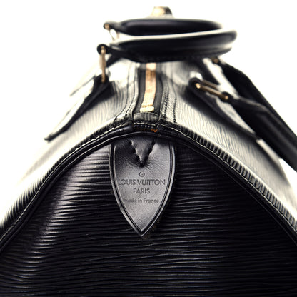 Louis Vuitton Epi Speedy 40 Black 10 of 17