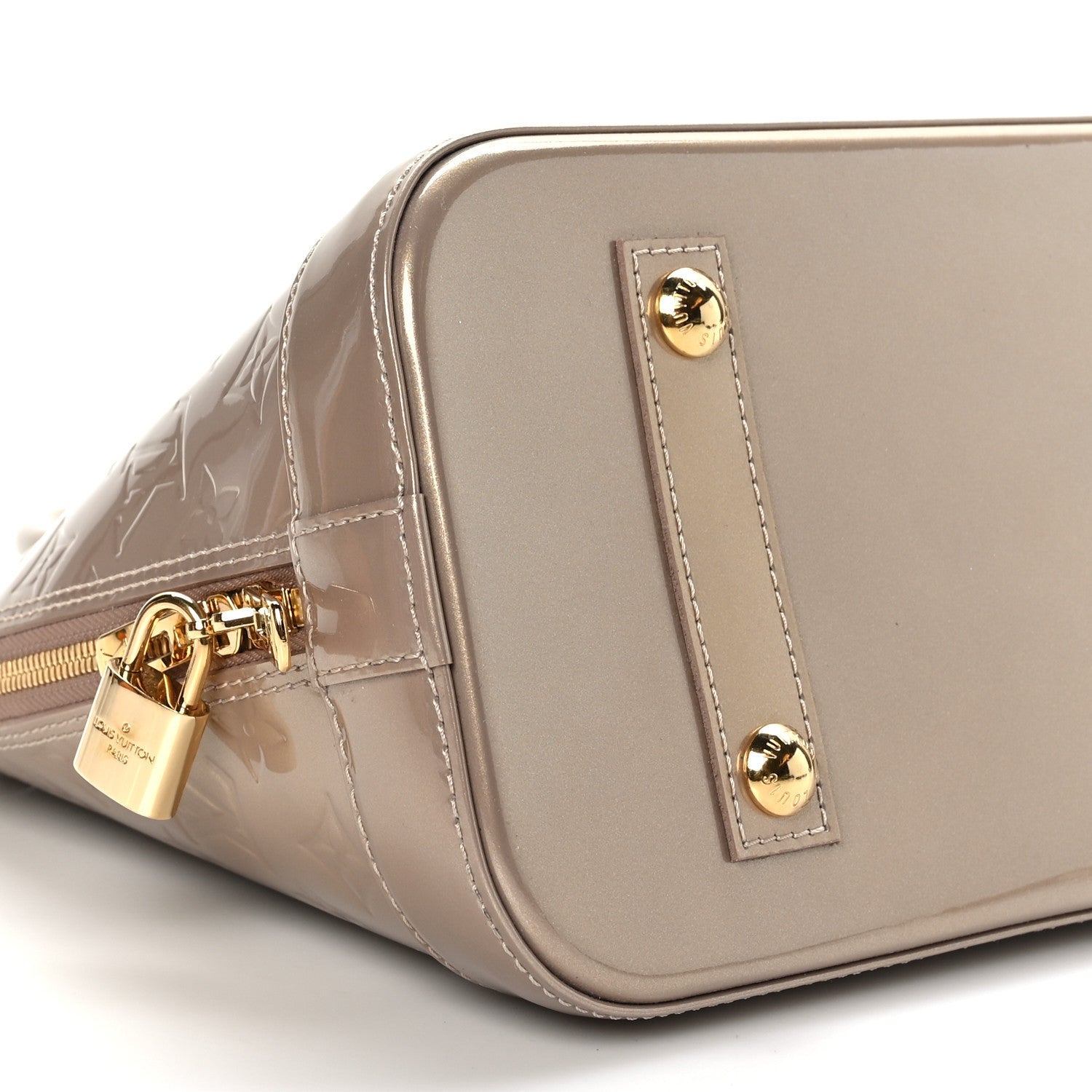 Louis Vuitton Vernis Alma PM Beige Poudre 7 of 8