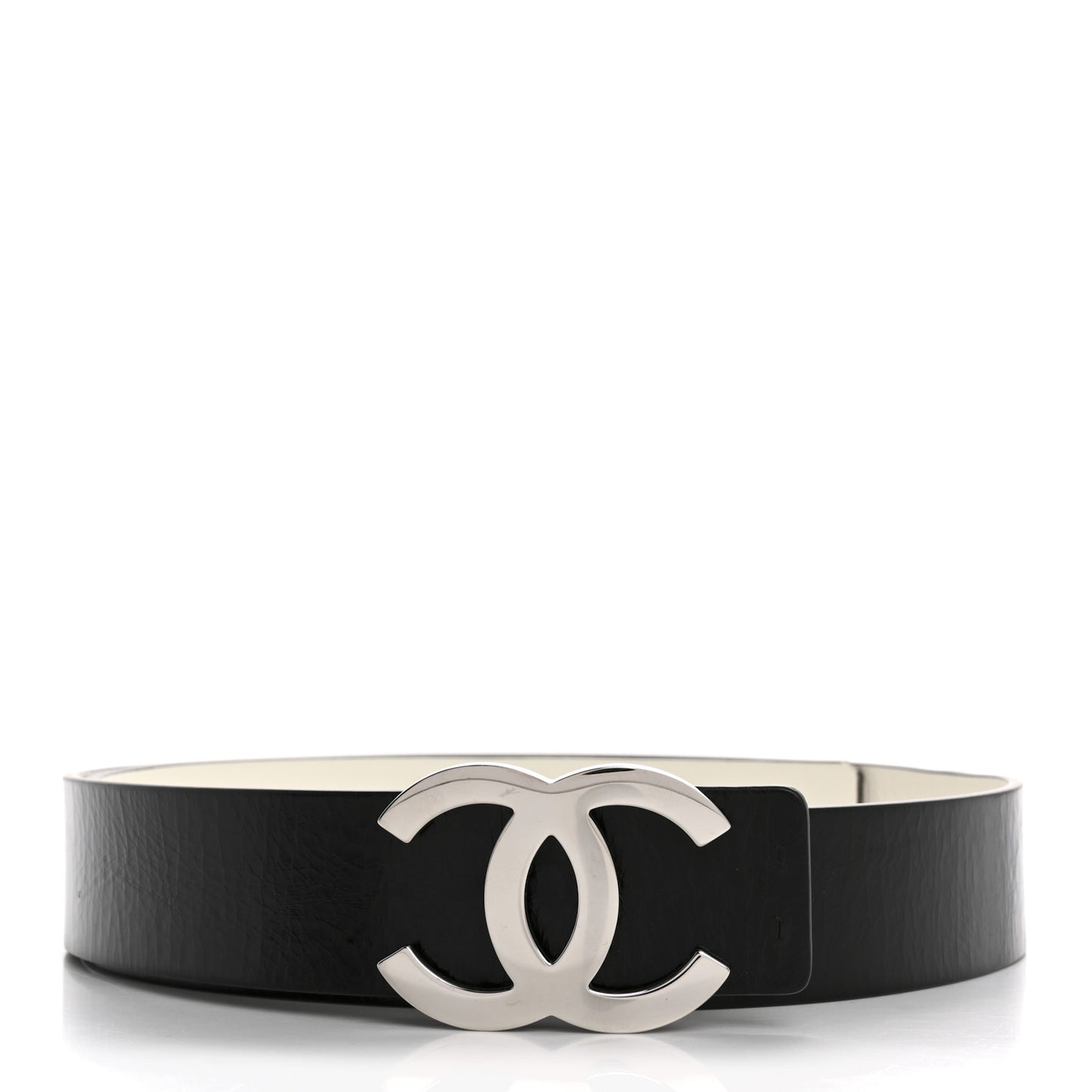 Calfskin CC Reversible Belt 95 38 Black White