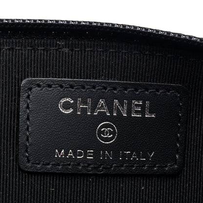 Chanel Calfskin Quilted Removable Zip Insert Black 4 of 4