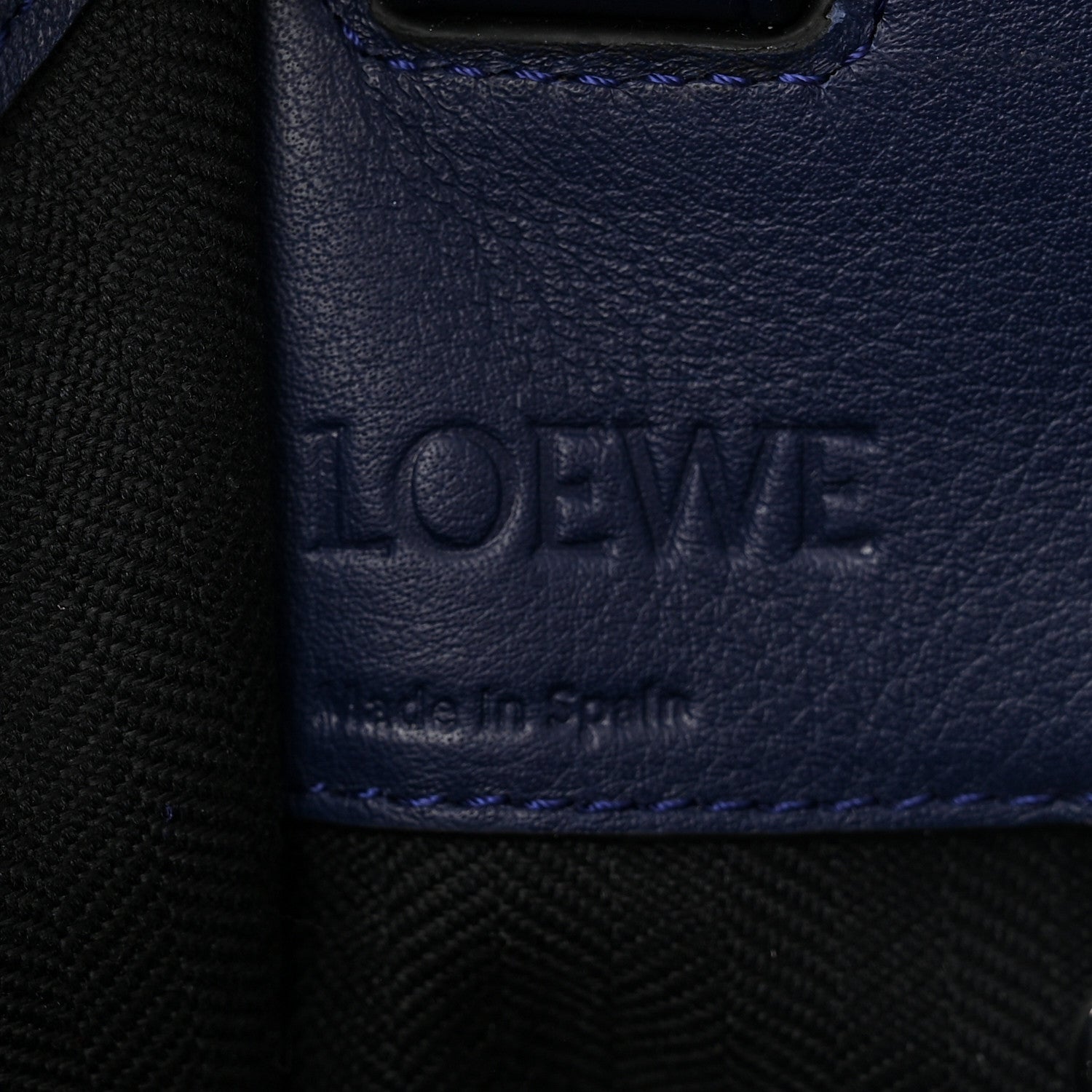 Loewe Calfskin Small Hammock Shoulder Bag Marine 6 of 10