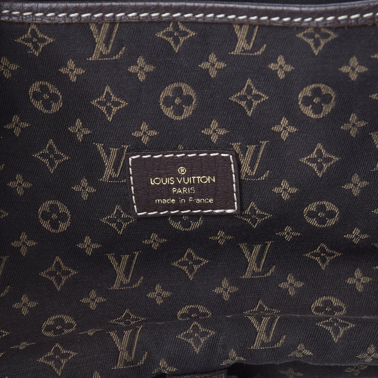 Louis Vuitton Monogram Mini Lin Saumur Ebene 7 of 11