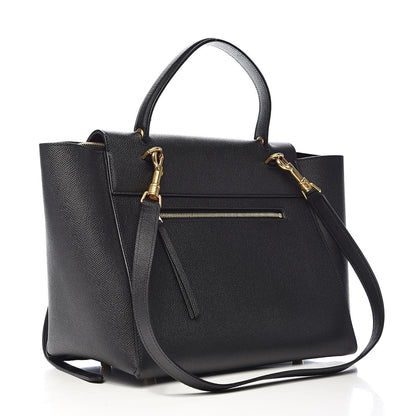 Celine Grained Calfskin Mini Belt Bag Black 3 of 13