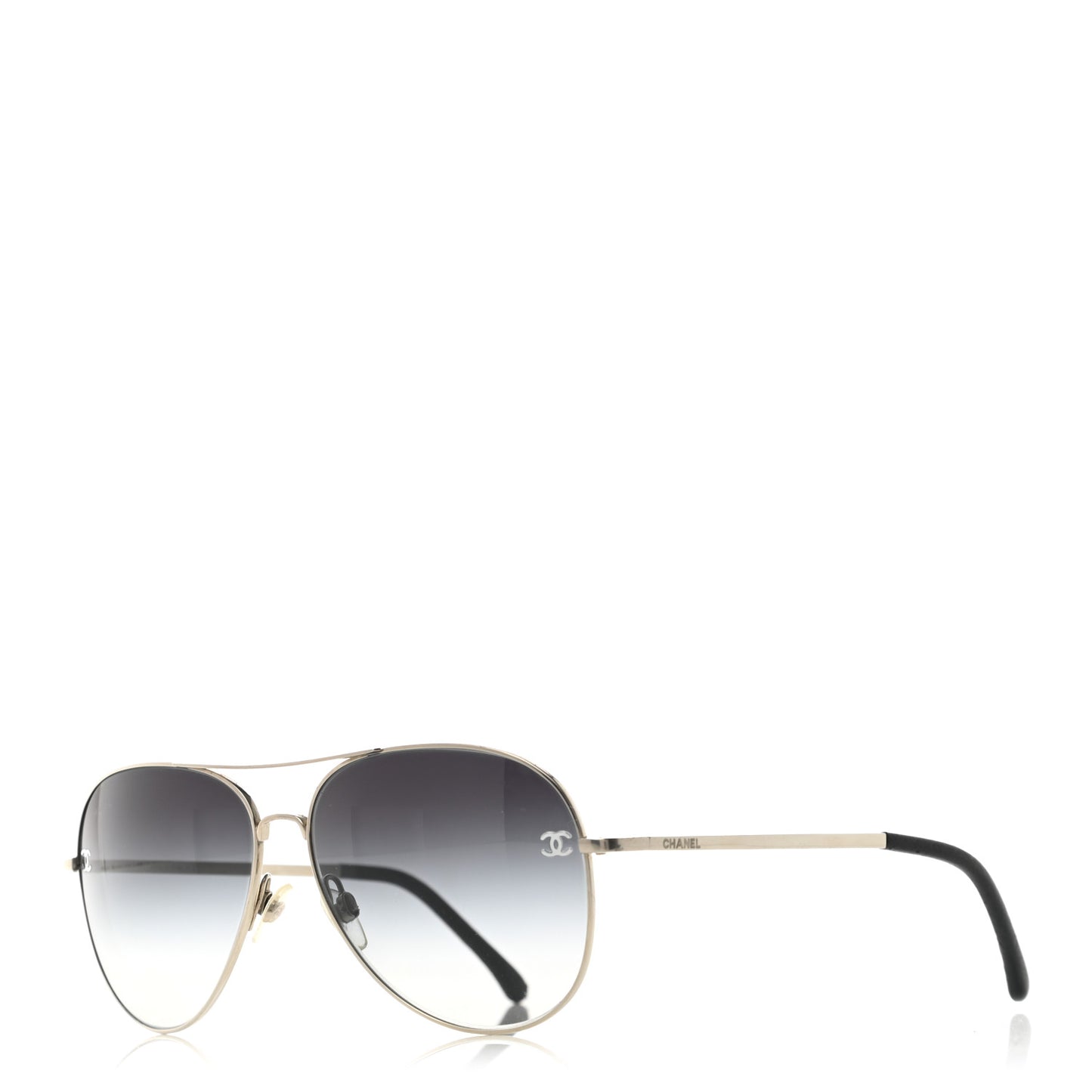 Aviator CC Sunglasses 4189 T-Q Silver