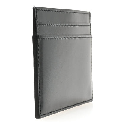 Saint Laurent Calfskin Monogram Credit Card Case Black 3 of 8