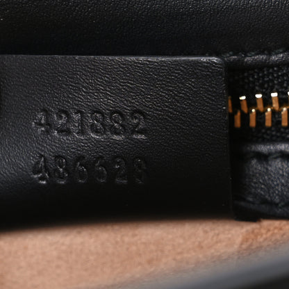 Gucci Calfskin Small Sylvie Shoulder Bag Black 7 of 12