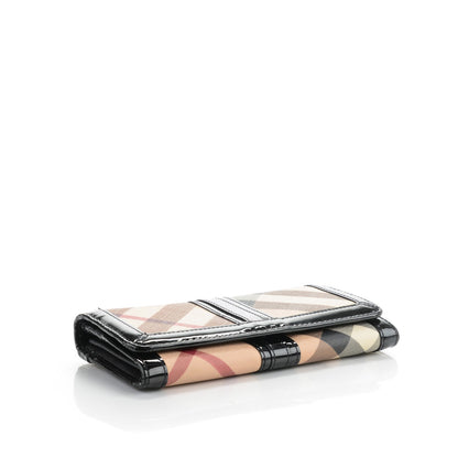 Burberry Supernova Check Penrose Continental Wallet Black 4 of 7