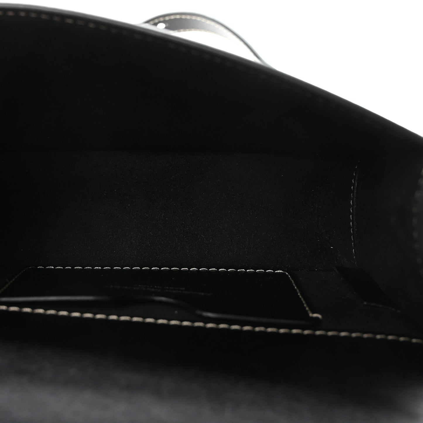 Calfskin Spike Studded Knuckle Satchel Black Silver