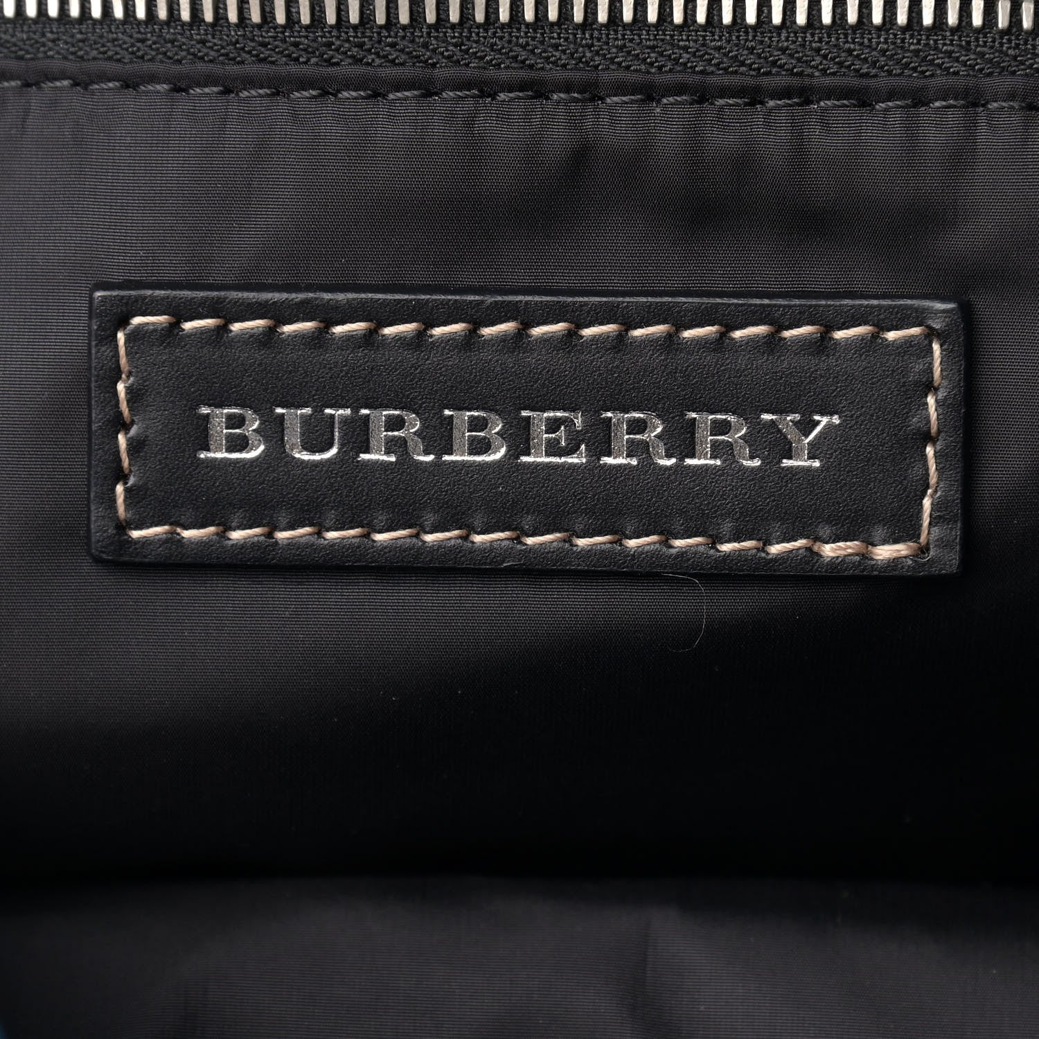 Burberry Nylon Logo Print Large Rucksack Backpack Bright Blue 6 of 14