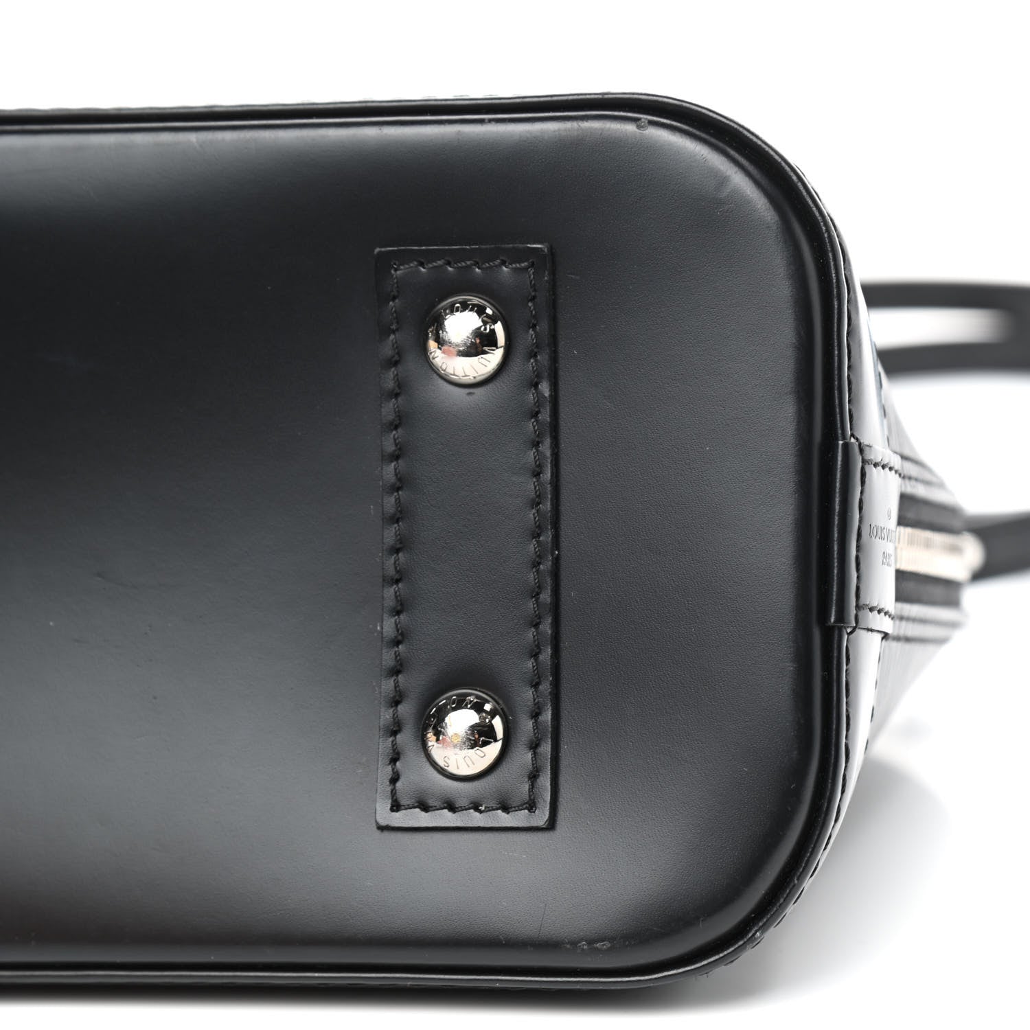 Louis Vuitton Epi Alma BB Black 7 of 10