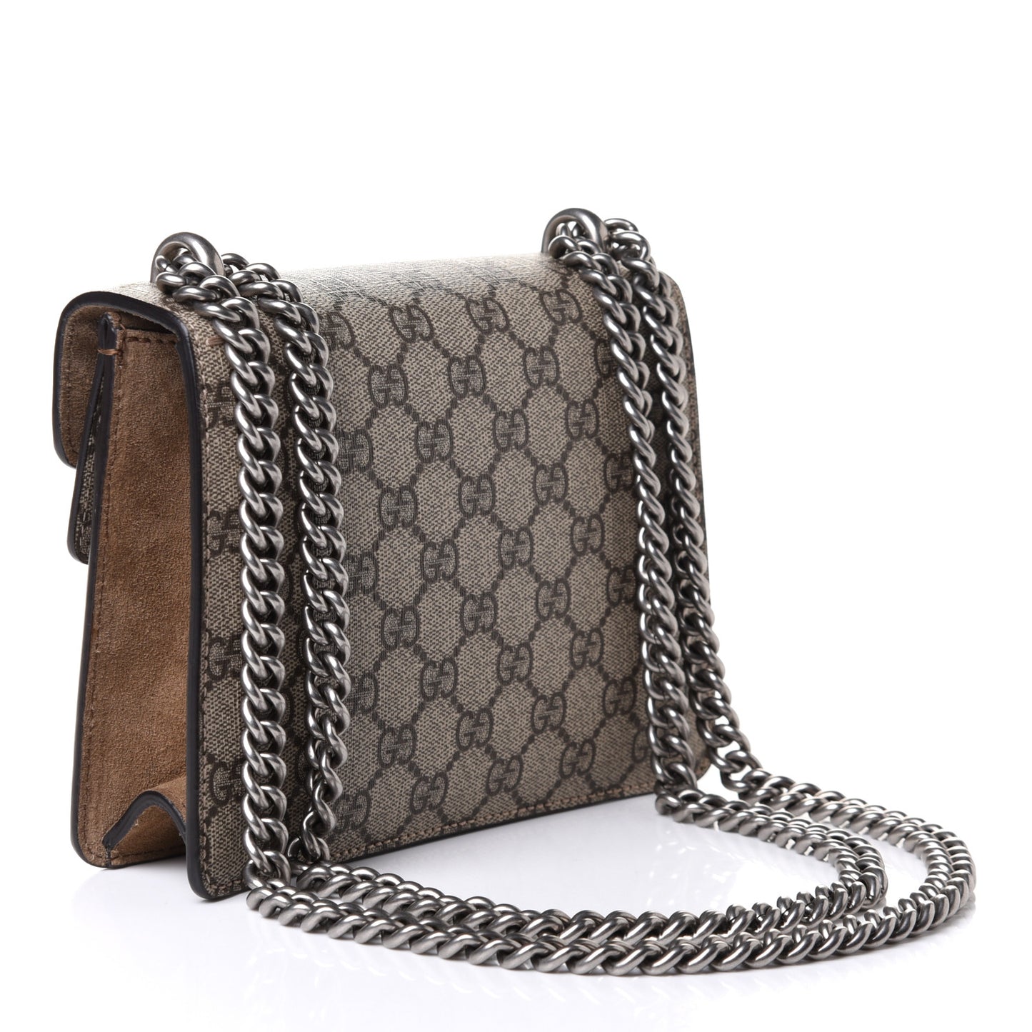 GG Supreme Monogram Mini Dionysus Shoulder Bag Taupe