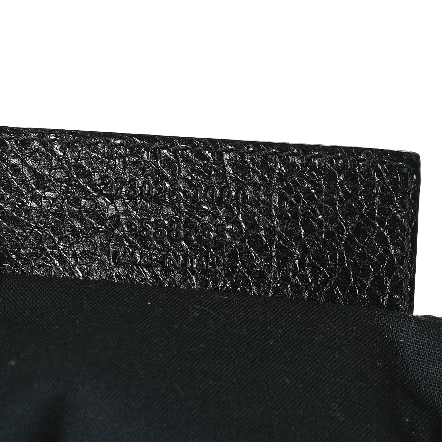 Agneau Arena Classic Hardware Large Clip Black