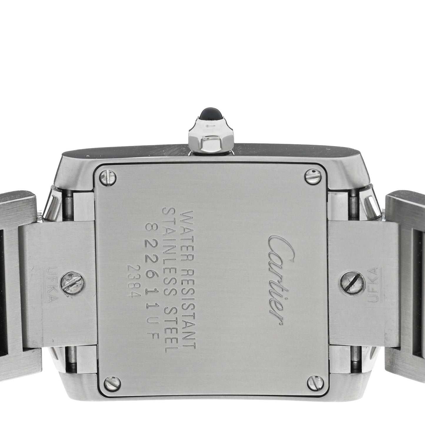 Stainless Steel 20mm Tank Francaise Quartz Watch