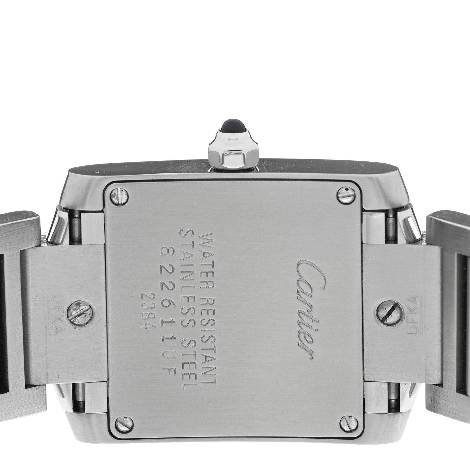 Cartier Stainless Steel 20mm Tank Francaise Quartz Watch 4 of 4