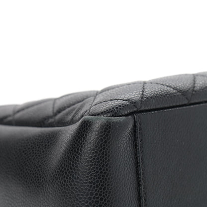 Chanel Caviar Quilted Grand Shopping Tote GST Black 8 of 12