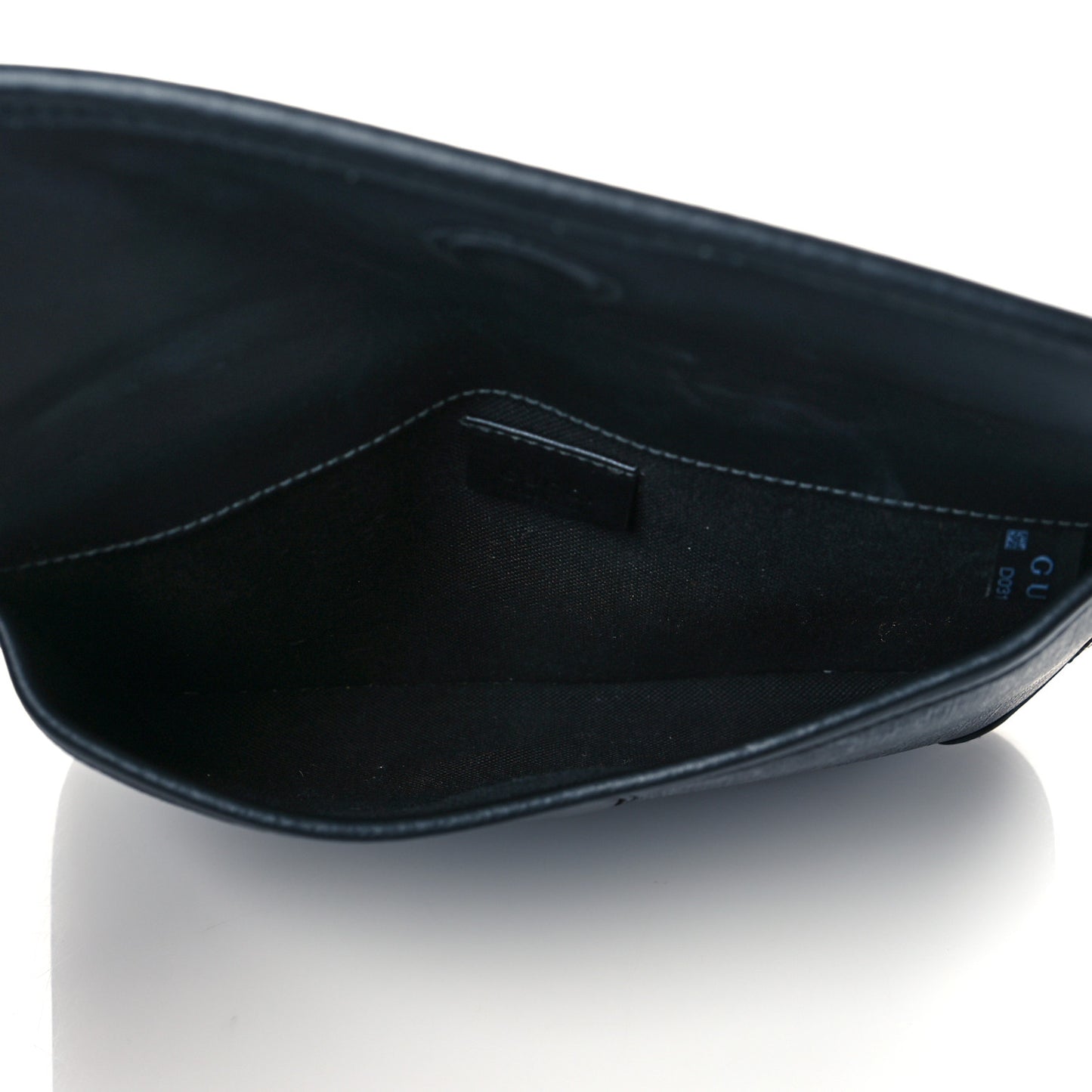 GG Supreme Monogram Web Slim Belt Bag Black Grey