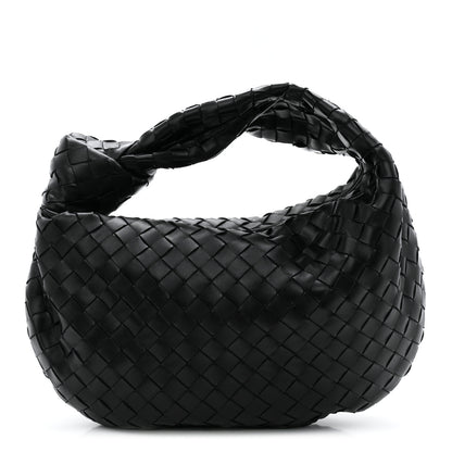 Bottega Veneta Nappa Intrecciato Teen Jodie Hobo Black 1 of 10