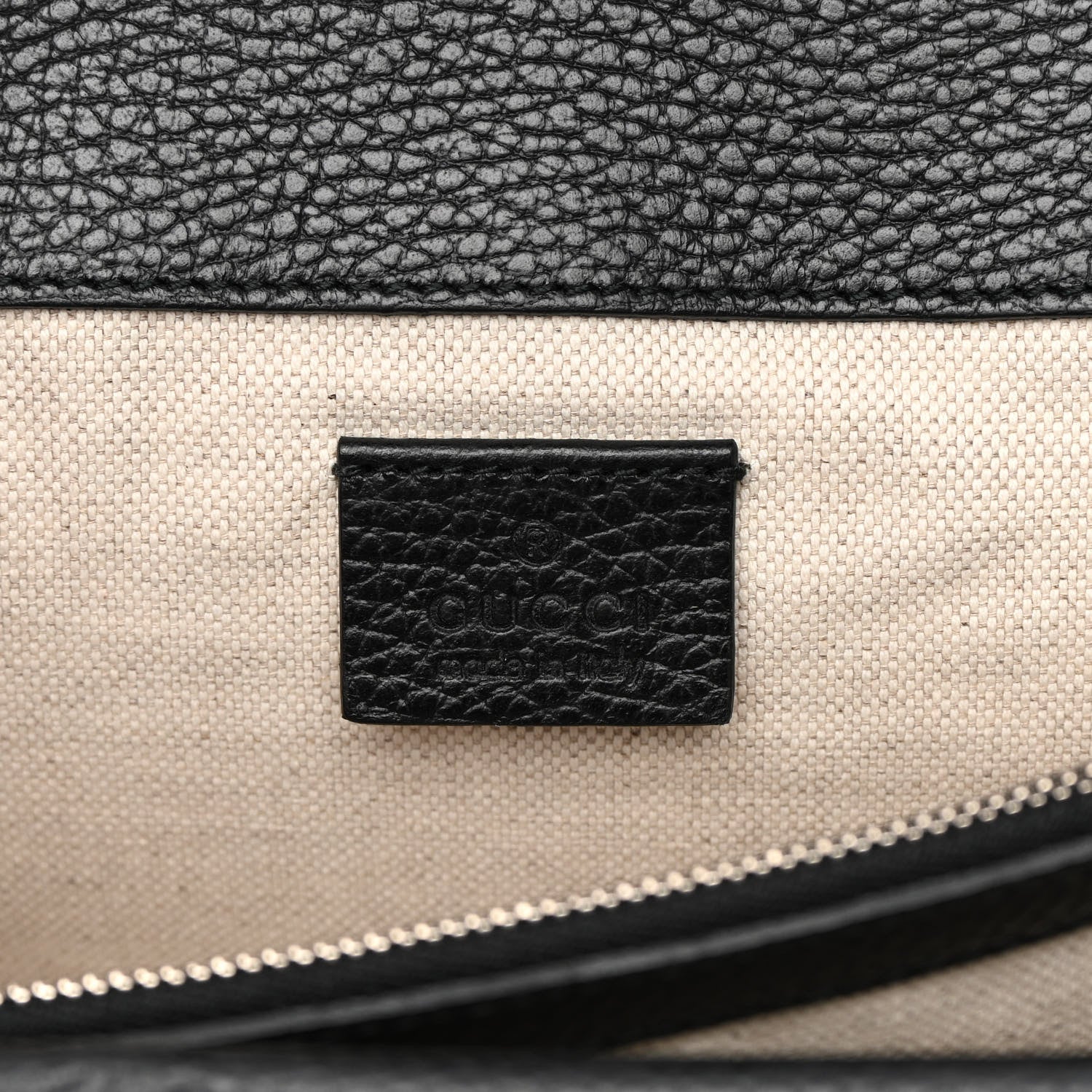 Gucci Pebbled Calfskin Small Dionysus Shoulder Bag Black 6 of 16