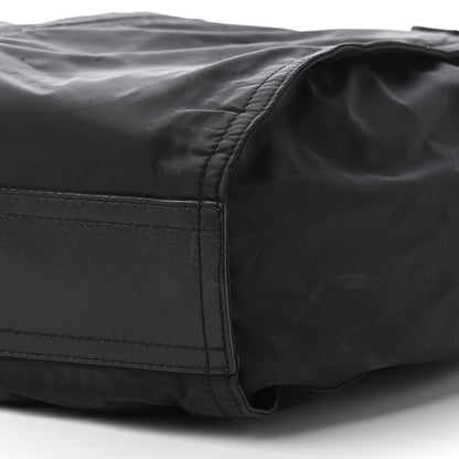 Burberry Nylon Check Buckleigh Packable Tote Black 6 of 10