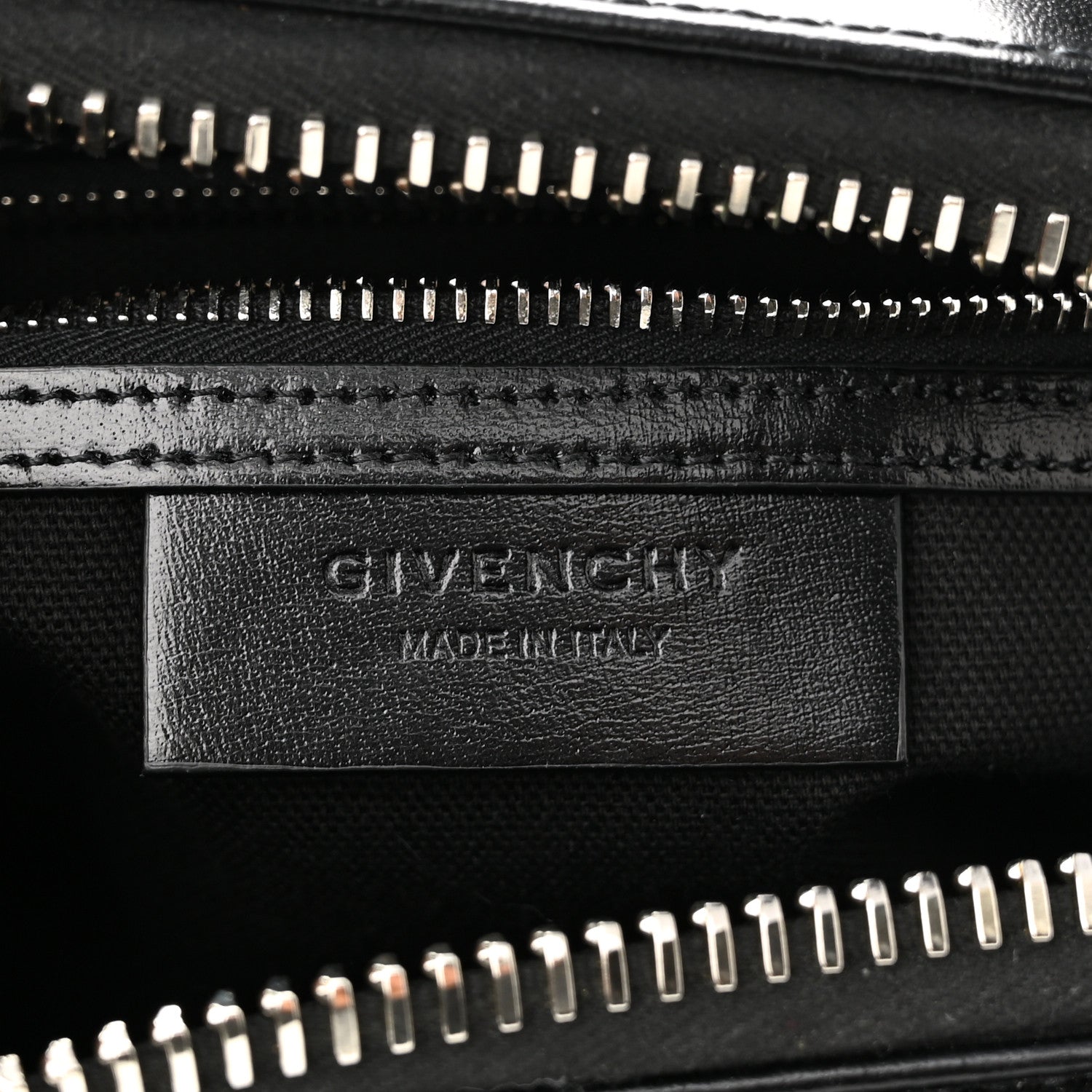 Givenchy Shiny Lord Calfskin Mini Antigona Black 6 of 11