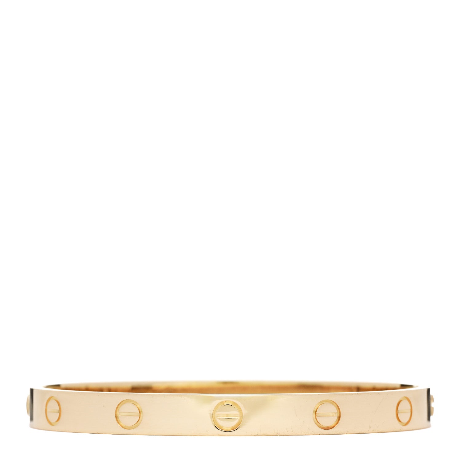 Cartier 18K Yellow Gold LOVE Bracelet 17 1 of 9
