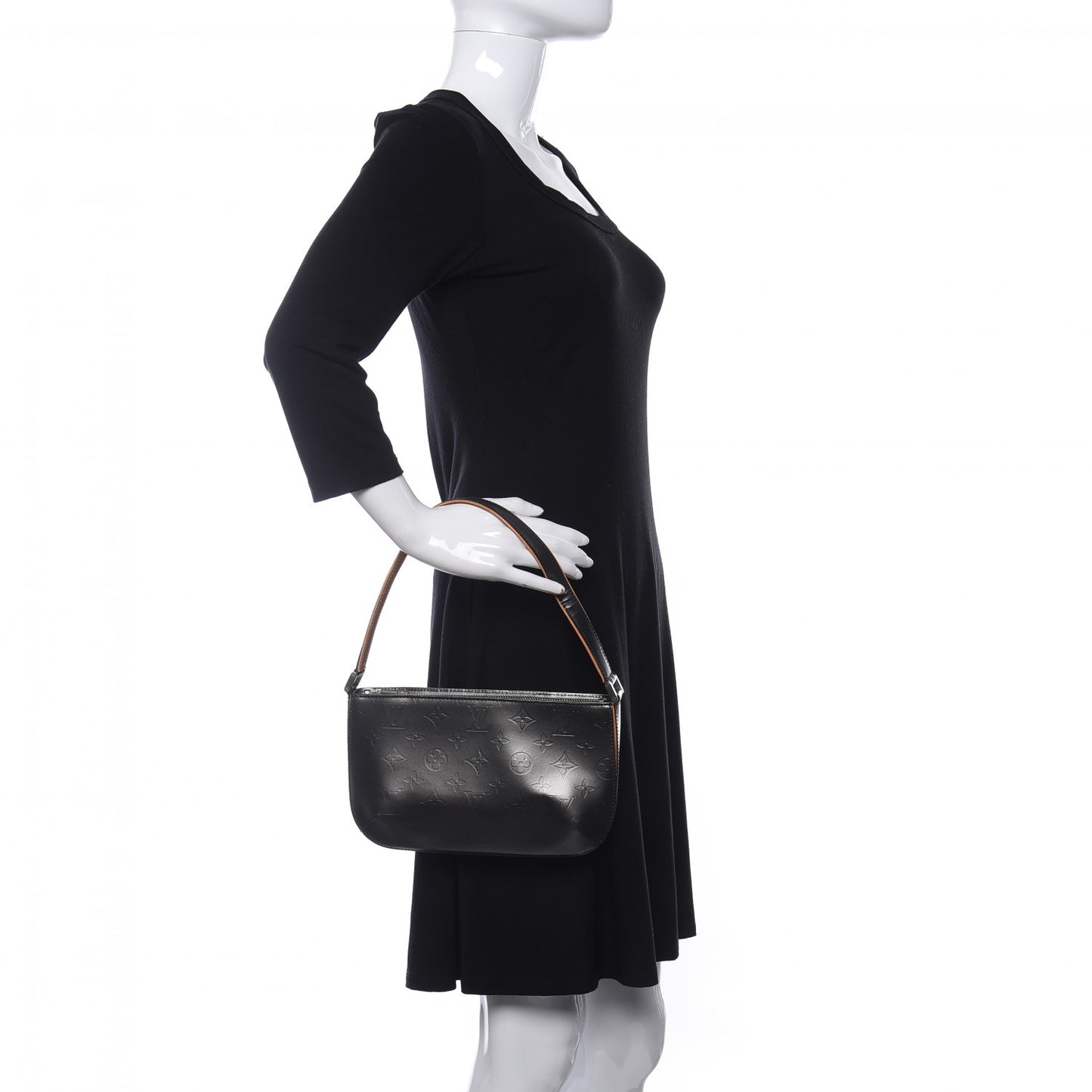 Mat Monogram Fowler Black