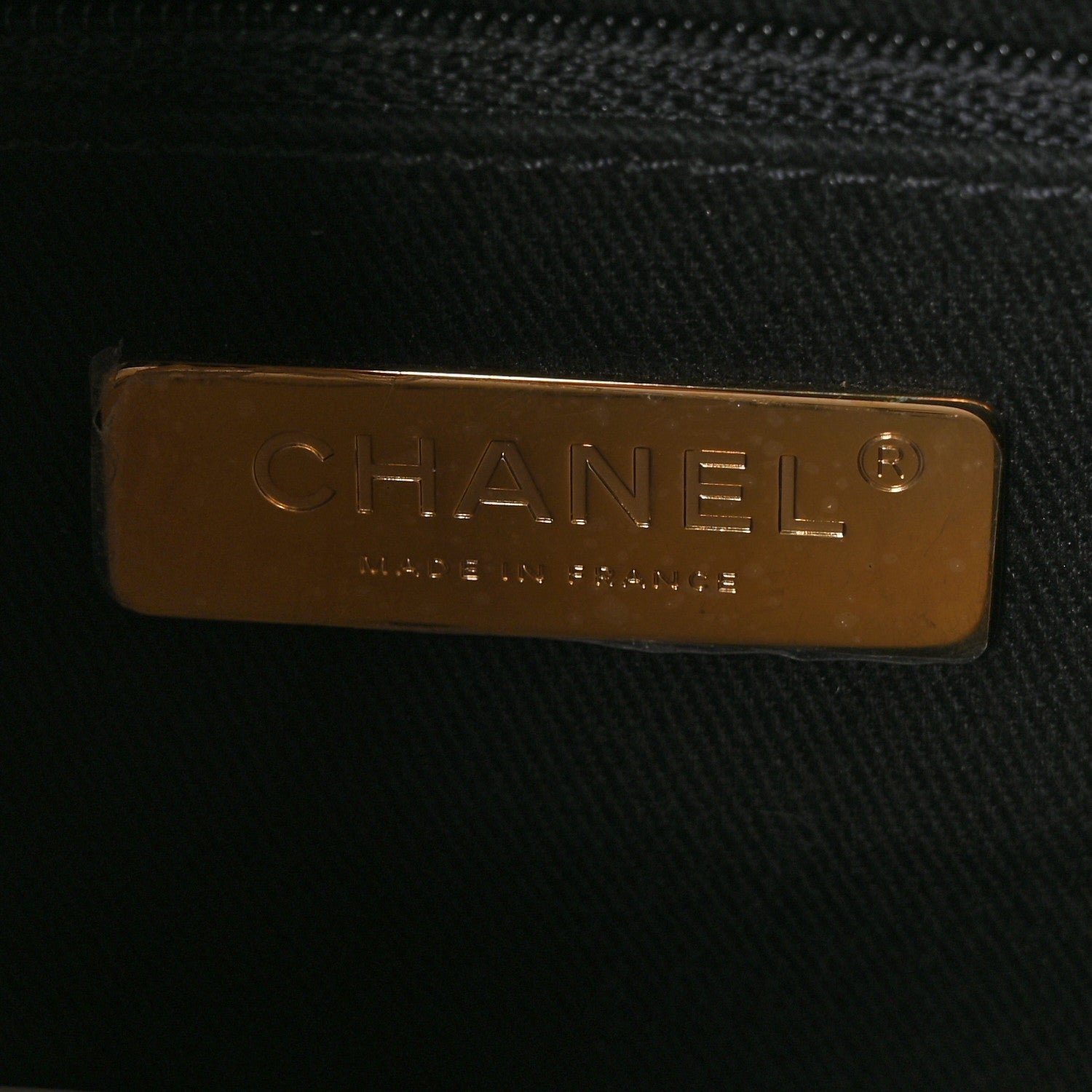 Chanel Caviar Stitched Large Shopping Tote Bag Black 8 of 11