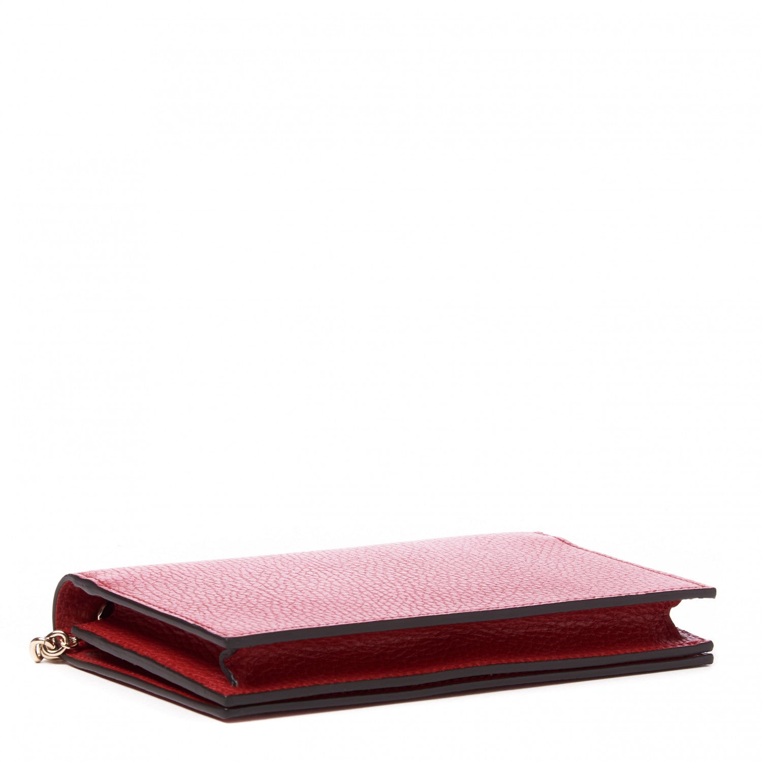 Gucci Dollar Calfskin Medium Betty Chain Wallet Red 3 of 8