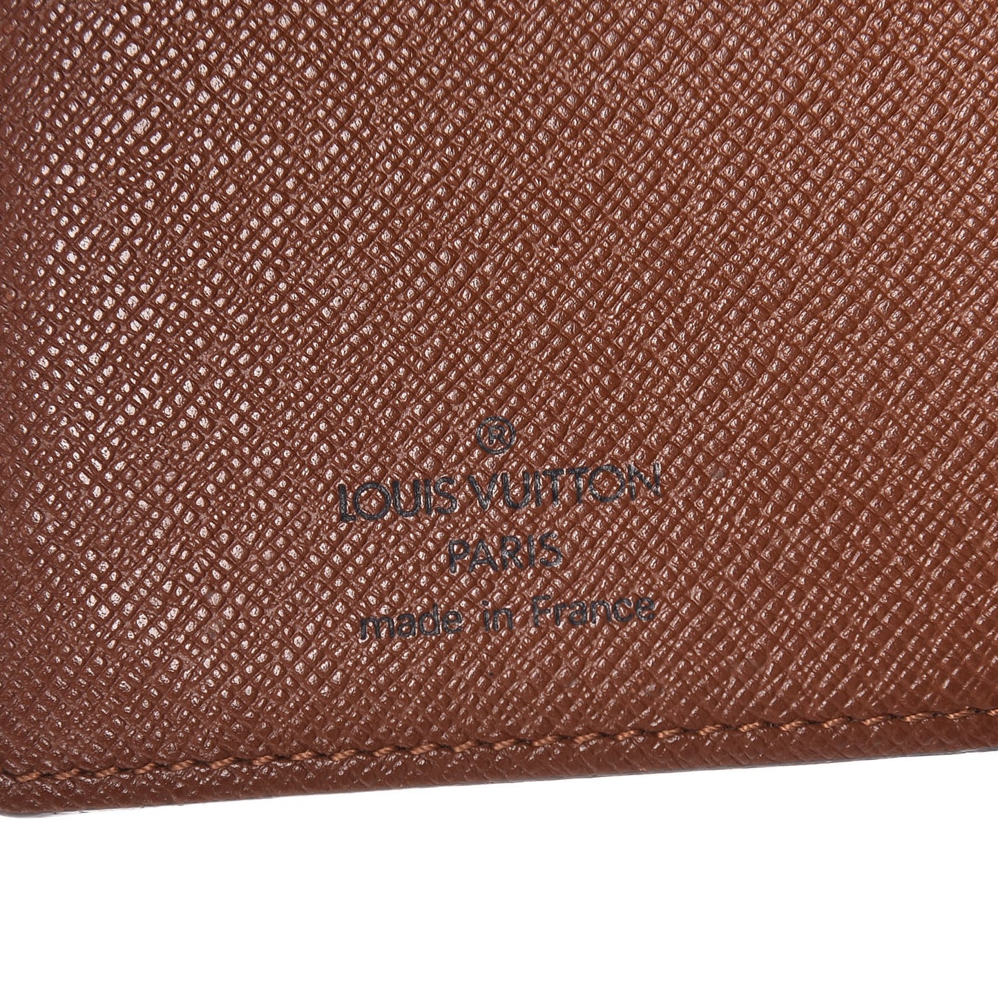 Monogram Porte Valeurs Checkbook Wallet