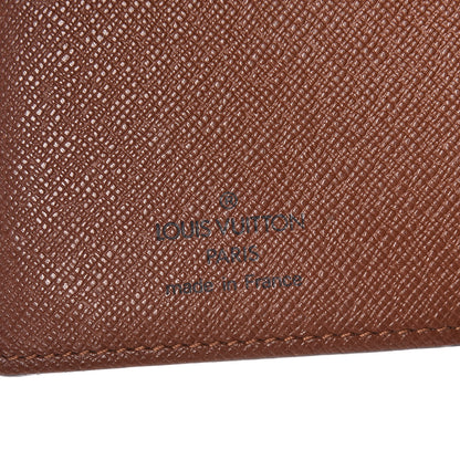 Louis Vuitton Monogram Porte Valeurs Checkbook Wallet 6 of 12