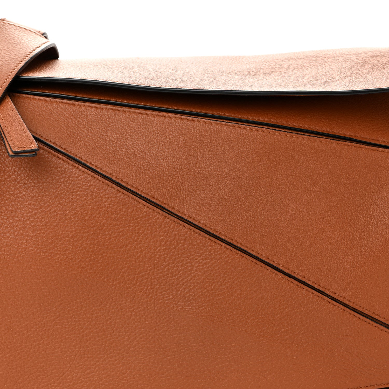 Loewe Calfskin Large Puzzle Bag Tan 7 of 9