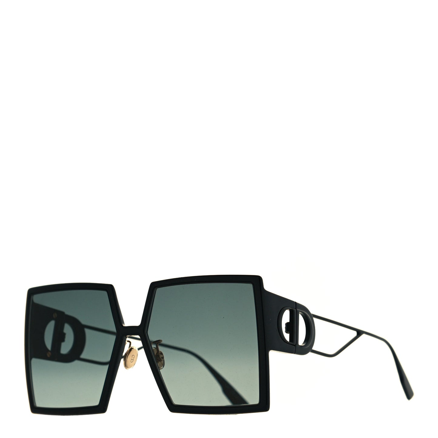 Square 30 Montaigne Sunglasses Black