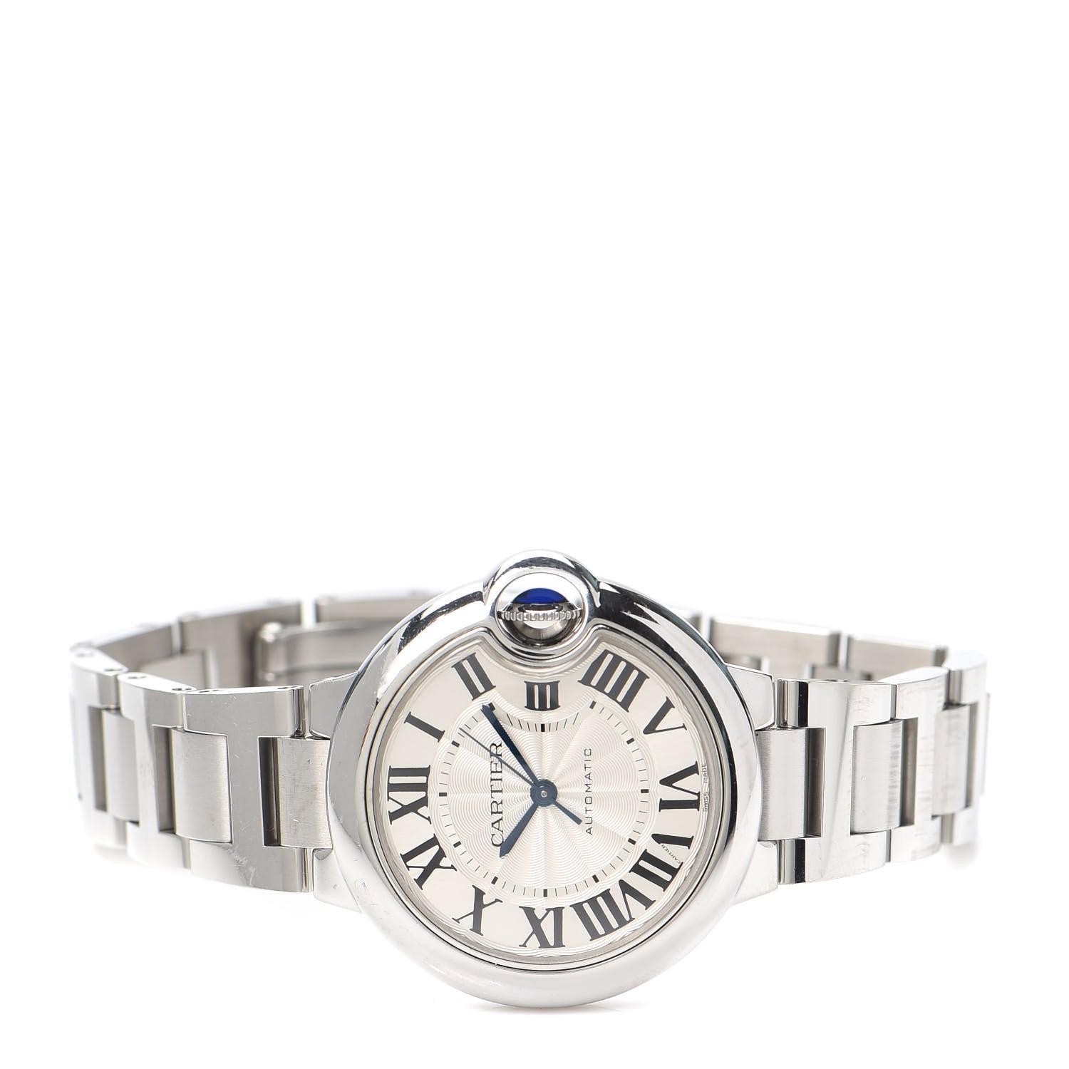 Cartier Stainless Steel 33mm Ballon Bleu De Cartier Automatic Watch 2 of 6