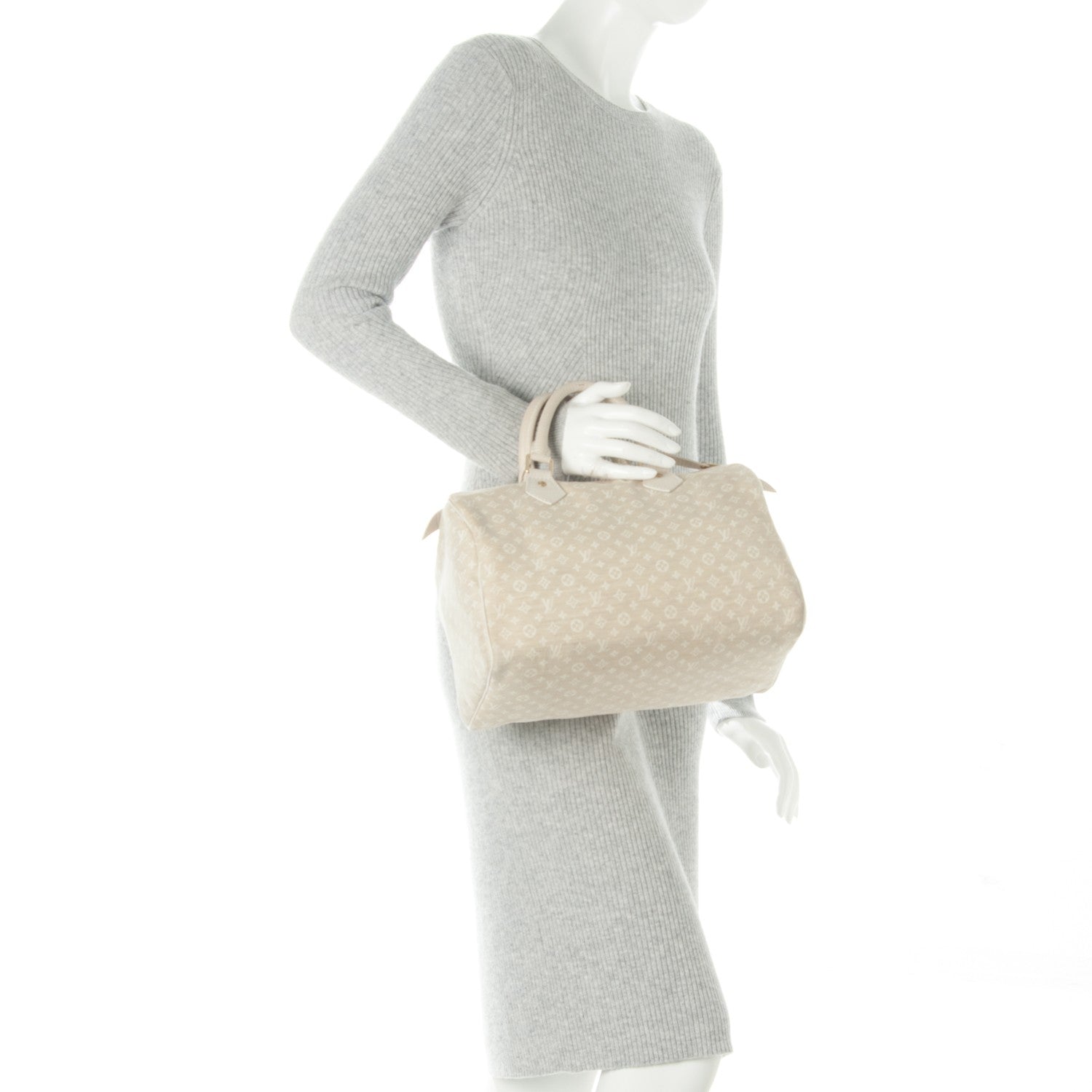 Louis Vuitton Mini Lin Speedy 30 Dune 2 of 7