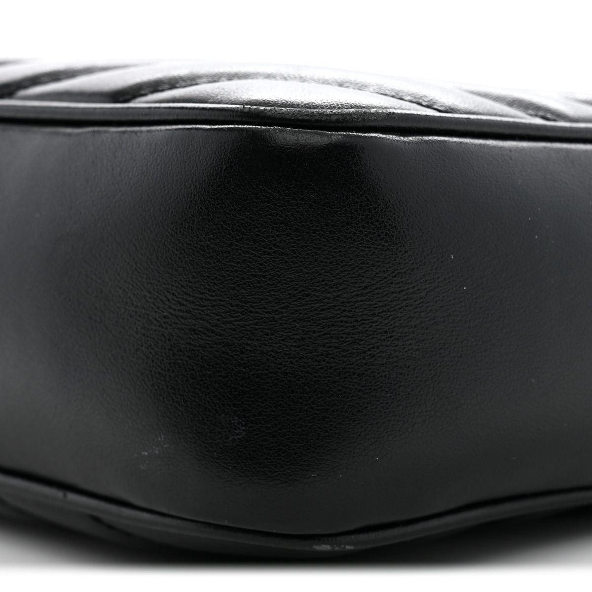 Calfskin Matelasse Monogram Lou Camera Bag Black