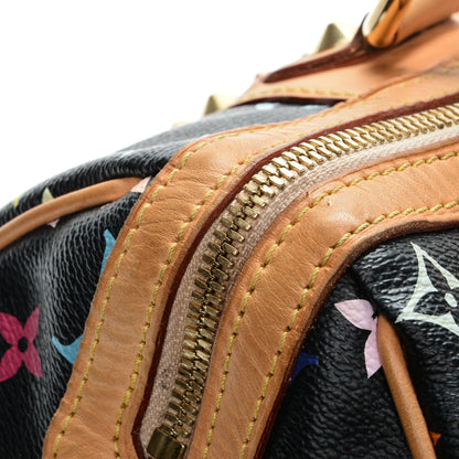 Louis Vuitton Monogram Multicolor Courtney MM Black 9 of 15