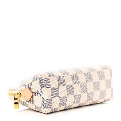 Louis Vuitton Damier Azur Cosmetic Pouch 3 of 4