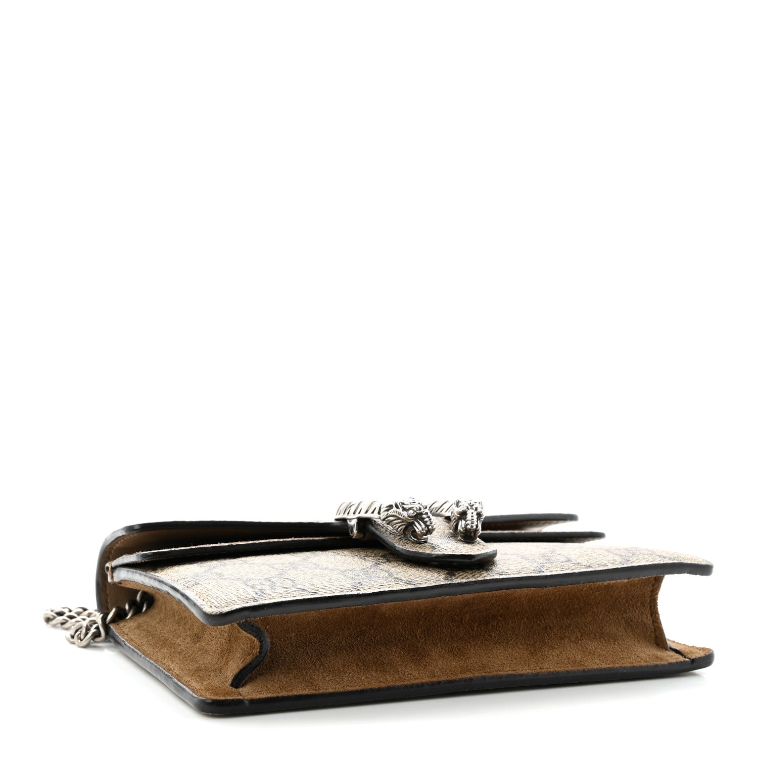 Gucci GG Supreme Monogram Super Mini Dionysus Shoulder Bag Taupe 3 of 9
