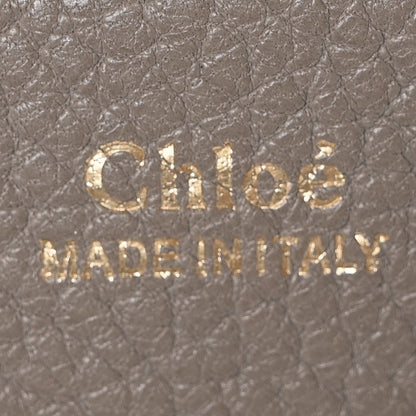 Chloe Grained Lambskin Mini Drew Shoulder Bag Motty Grey 6 of 9