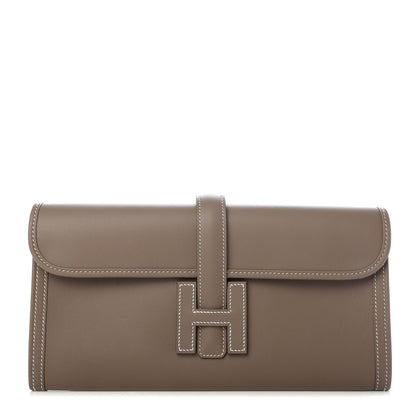 Hermes Swift Jige Elan 29 Clutch Etoupe 1 of 8