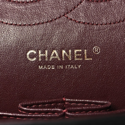 Chanel Lambskin Quilted Jumbo Double Flap Black 6 of 10