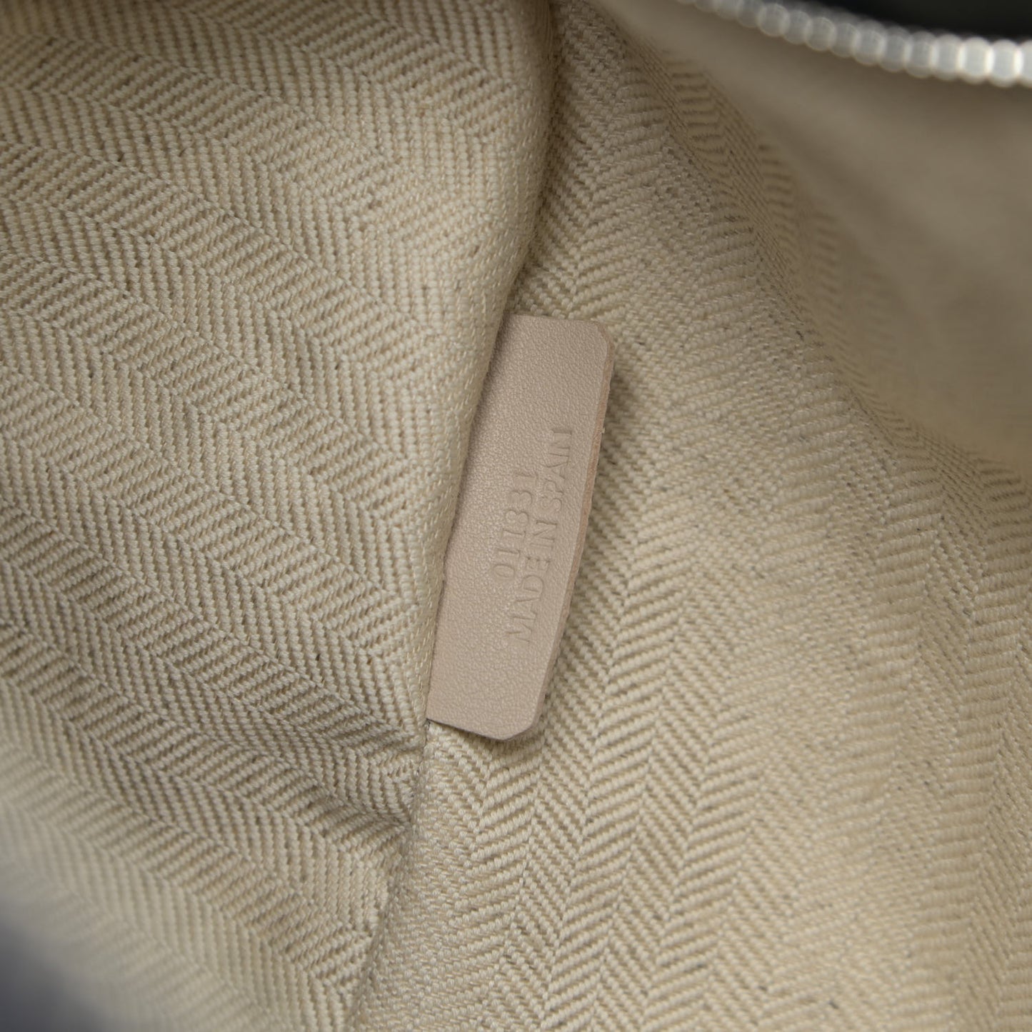 Calfskin Large Puzzle Bag Grey