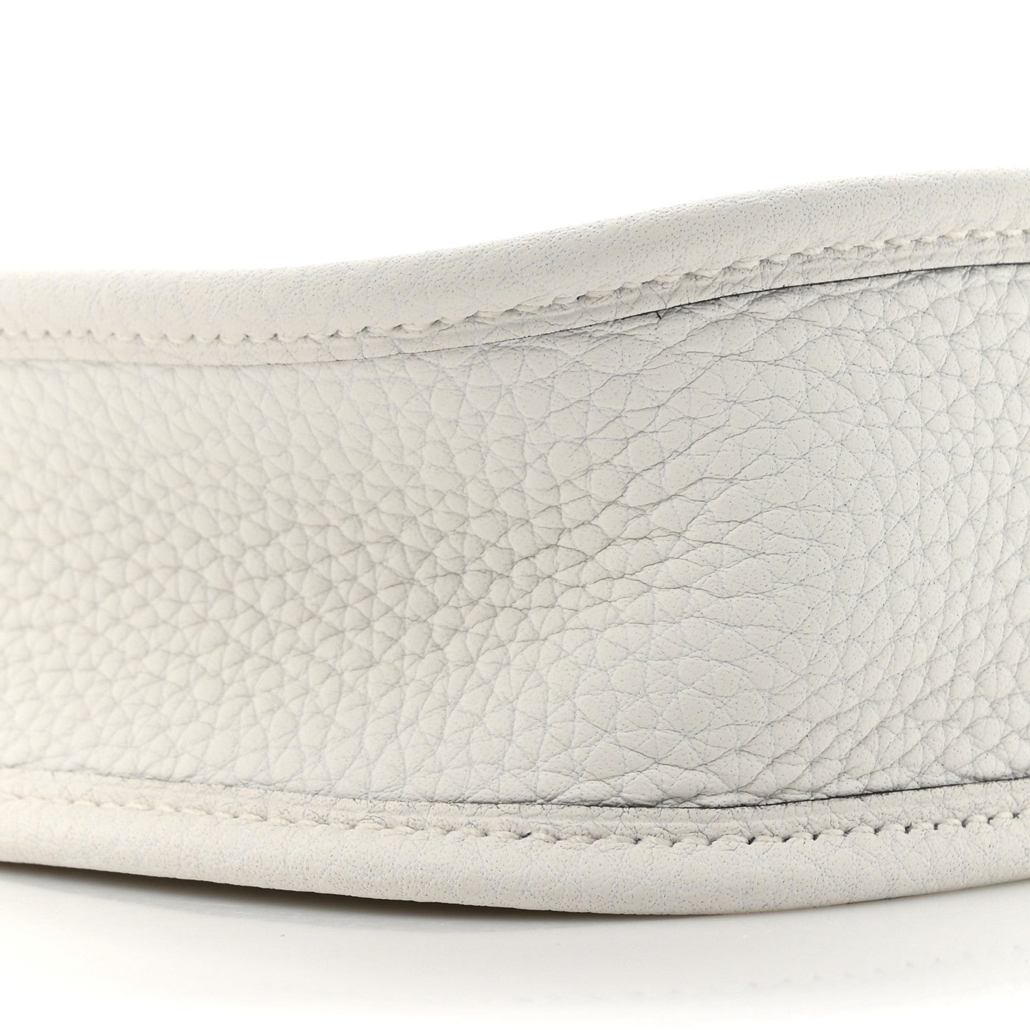 Hermes Taurillon Clemence Amazone Evelyne TPM New White 10 of 11