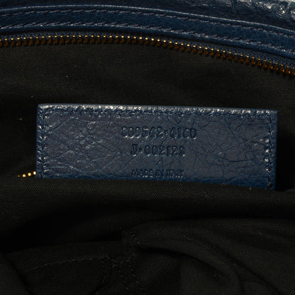 Balenciaga Agneau Giant 12 Gold Hardware Convertible Tote Bleu Mineral 7 of 11